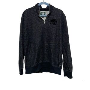Roots Canada Pullover Quarter Zip Jacket